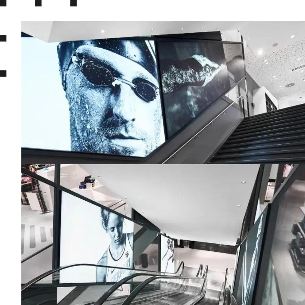 Schaufenster des L&T Sporthaus - Kampagne "Beat Your Best"