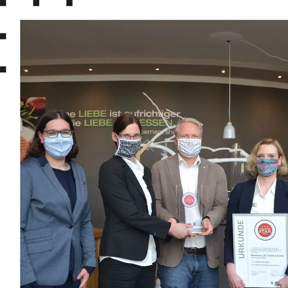 L&T erh&auml;lt Auszeichnung "Gastro-Star 2020"